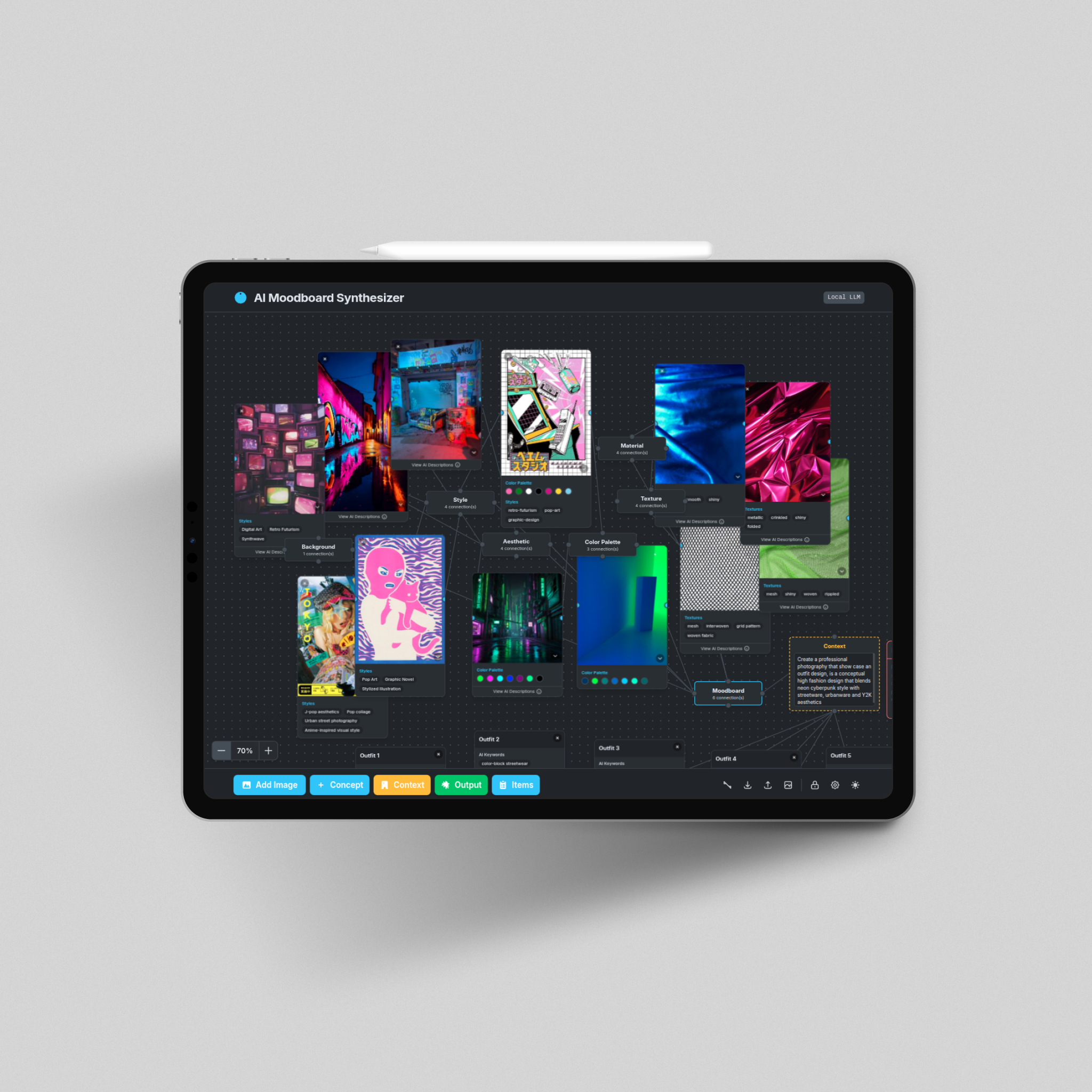 AI Moodboard to Product
